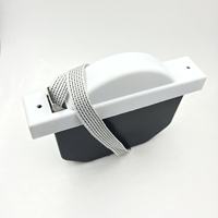 Boîte à ruban pour volet roulant en aluminium PP nylon moderne CLJ avec garantie de 3 ans et installation facile pour fenêtre