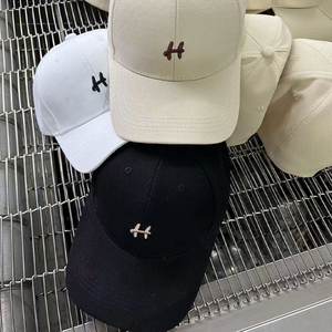 2024 chất lượng cao Mũ bông rắn màu đen 6 Bảng CHA hat với thêu logo - Product Image 1