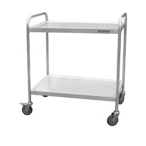 Food <b>Trolley</b> Cart Double Layer Collecting Dishes <b>Trolley</b> Residual Food Collection <b>Trolley</b> - Product Image 2