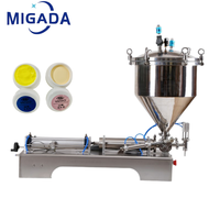 Machine de remplissage pressurisée pour gel, graisse, pâte visqueuse et pâte de caoutchouc, avec dosage quantitatif