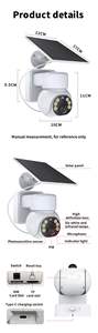Kamera <span class=keywords><strong>CCTV</strong></span> tahan air kamera PIR 4G HD 2MP, kinerja biaya tinggi sistem keamanan nirkabel PTZ lampu banjir surya dengan kamera <span class=keywords><strong>CCTV</strong></span> - Product Image 6