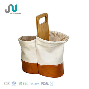 Bolsa de Lona de Alta Calidad para Herramientas, Porta Botellas, Ecológica, con Cierre de Cordón, Pequeña - Product Image 4