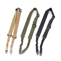 Accessoires de chasse tir élingue réglable à deux points avec ceinture de réglage de longueur