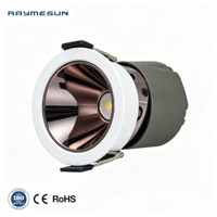 Nuevo Downlight LED Redondo de Aluminio Leimai para Techo Empotrado, 7w 12w 24w 40w, para Proyectos Hoteleros en Interiores