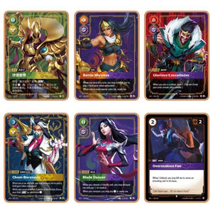 YZ <span class=keywords><strong>Nouveau</strong></span> Original Chinese Runestone <span class=keywords><strong>Battlefield</strong></span> Vol.2 League of Legends Forging Advanced TCG Trading Cards Booster Box Board Games - Product Image 5