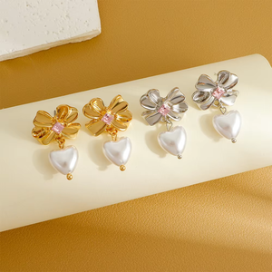 Pendientes de Moda para Mujer, Joyería Fina, Pendientes de Aleación para Uso Diario, Diseño Exquisito, Regalo para Boda, Aniversario o Fiesta - Product Image 5