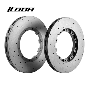 ICOOH <span class=keywords><strong>ICCB</strong></span> Vorrätige Carbon-Keramik-Bremsscheibe Hochleistungs-Rennbremsscheibe 330-440MM - Product Image 1