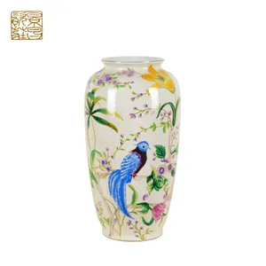 Di prezzi di fabbrica del commercio all'ingrosso su ordine di trasporto libero squisito vaso di <span class=keywords><strong>fiori</strong></span>, disegni della pittura della decorazione della casa vaso - Product Image 1
