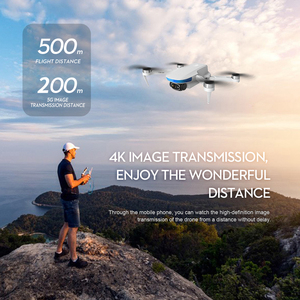 HOSHI – <span class=keywords><strong>MINI</strong></span> <span class=keywords><strong>Drone</strong></span> GPS 5G WIFI FPV avec caméra 4K HD, 25 minutes de temps de vol, <span class=keywords><strong>Drone</strong></span> pliable sans balais RC Quadcopter - Product Image 6