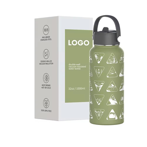 304 Stainless Steel Vacuum Insulated Water Bottle with <b>Laser</b> <b>Printing</b> Multi-capacity and <b>Color</b> Customizable Logo - Product Image 6
