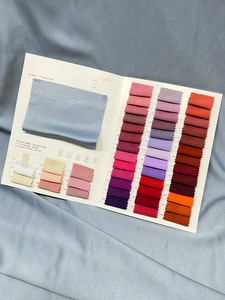 Высококачественная гладкая атласная бархатная ткань из 100% полиэстера, 155 г/м², ширина 153 см, роскошная, блестящая, дышащая, для свадебных платьев и пижам для девочек - Product Image 5