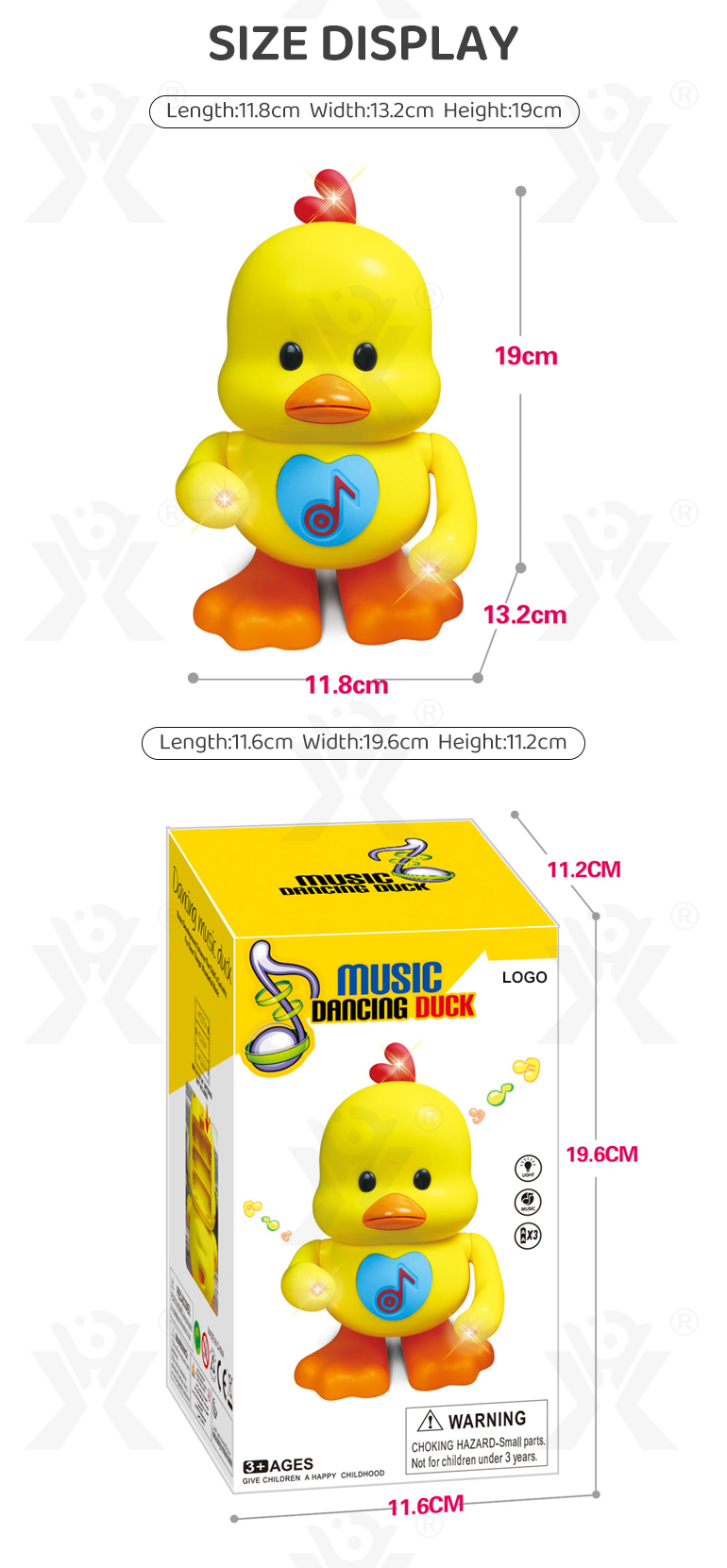 まとめ買い　Dancing-Duck!ページ Amazon.com: LONVEAR 2022 New Dancing Duck Toy, Dancing and