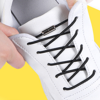 Lacets élastiques avec breloques, sans nœuds, pour toutes les baskets adultes et enfantines, adaptés aux chaussures de skate et aux chaussures décontractées