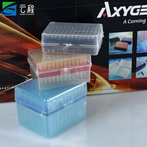 Puntas de pipeta Axygen 0.5-10ul transparentes estériles en estante para Pipettman P2, Pipetor, Benchmate, estante de 96 puntas, 10 estantes - Product Image 5