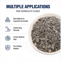 Flocons de Vermiculite Naturelle pour la Germination des Graines, l'Amélioration du Sol, l'Hydroponie, la Rétention d'Humidité, l'Aération, Qualité Agricole