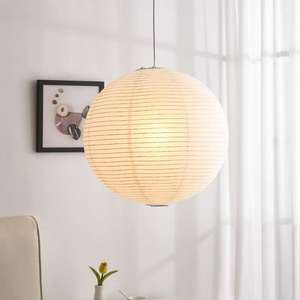 Lámpara Colgante Estilo Japonés Isamu para Noguchi, Diseño Creativo Minimalista para Salas de Estar y Comedor, Estilo Wabi-Sabi - Product Image 2