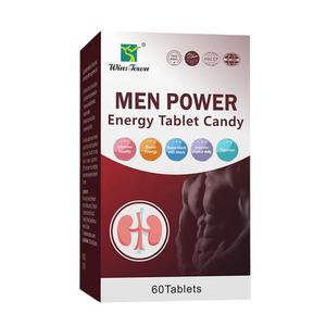 Suplementos naturales para la salud de los hombres Píldoras renales para la mejora masculina Tabletas de energía Potenciar la fuerza energética Suplementos herbales - Product Image 1