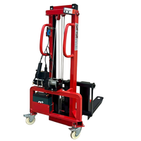 Chariot élévateur électrique sans fil à conception détachable, capacité 300 kg, hauteur de levage 1,2 m - 1,6 m, pour la manutention de palettes et de marchandises en intérieur