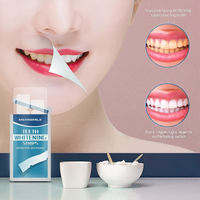 Blanchiment des dents, longue durée, doux, sans danger pour l'émail, blanchiment naturel des dents, 14 traitements, 28 bandes de gel pour les dents sensibles