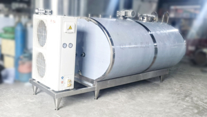 Thép không gỉ 200L 500L 1000L sữa làm mát xe tăng máy cho bò sữa trang trại - Product Image 3