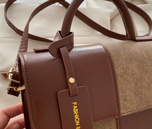 Borse a <span class=keywords><strong>Tracolla</strong></span> Vintage da <span class=keywords><strong>Donna</strong></span> con Motivi Geometrici in PU, Fodera in Poliestere e Catene, <span class=keywords><strong>Piccola</strong></span> <span class=keywords><strong>Borsa</strong></span> Messenger - Product Image 2