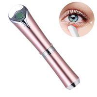 Masseur oculaire chauffant vibrant anti-âge, appareil de beauté pour les yeux, réduction des cernes et des poches, élimination des rides, stimulation de l'absorption du sérum