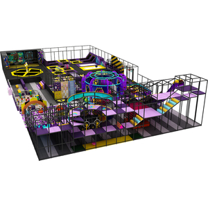 Playpedia Équipement de terrain de jeu intérieur commercial, fosse à mousse, mur d'escalade, toboggan en forme de beignet, trampoline, design personnalisable, capacité supérieure à 500 personnes - Product Image 6