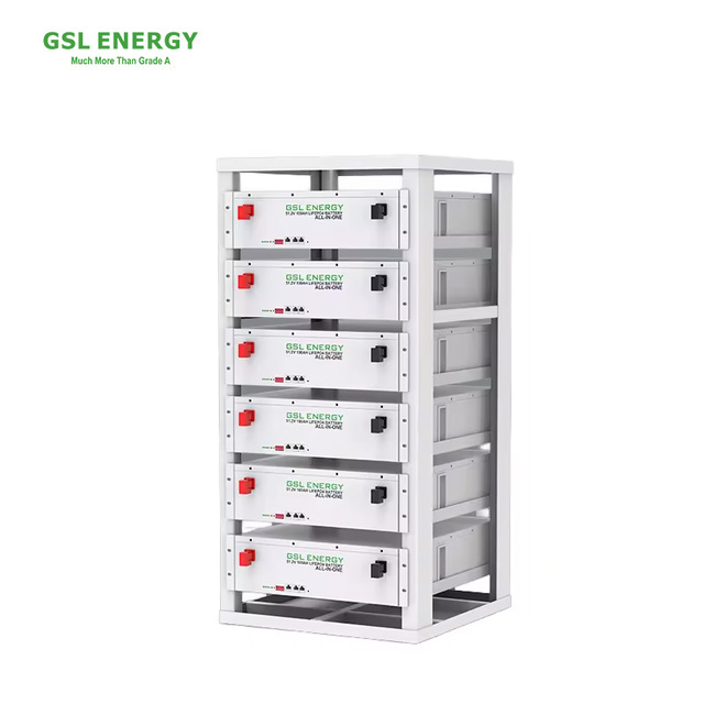 GSL Energy 48V 100Ah Rack-Mounted Lithium Ion LFP Home Solar System Battery BMS Protected CAN Wall-Mounted Lifepo4 Battery