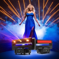 2W * 3PCS 2 in 1 Laser projektor und Balken licht Dmx 512 LED-Laser effekt Moving Head 3 Augen Strobe Lighting für DJ Party Gig Bar