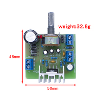 Kit Penguat Audio Mono TDA2030 15W AC-DC ke 12V Kit Penguat Audio Edukasi