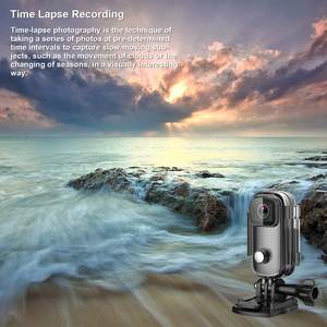 C100 + מיני-wifi מצלמת פעולה 4k30fps גודל כיס יישום מגנטי לביש מצלמות - Product Image 4