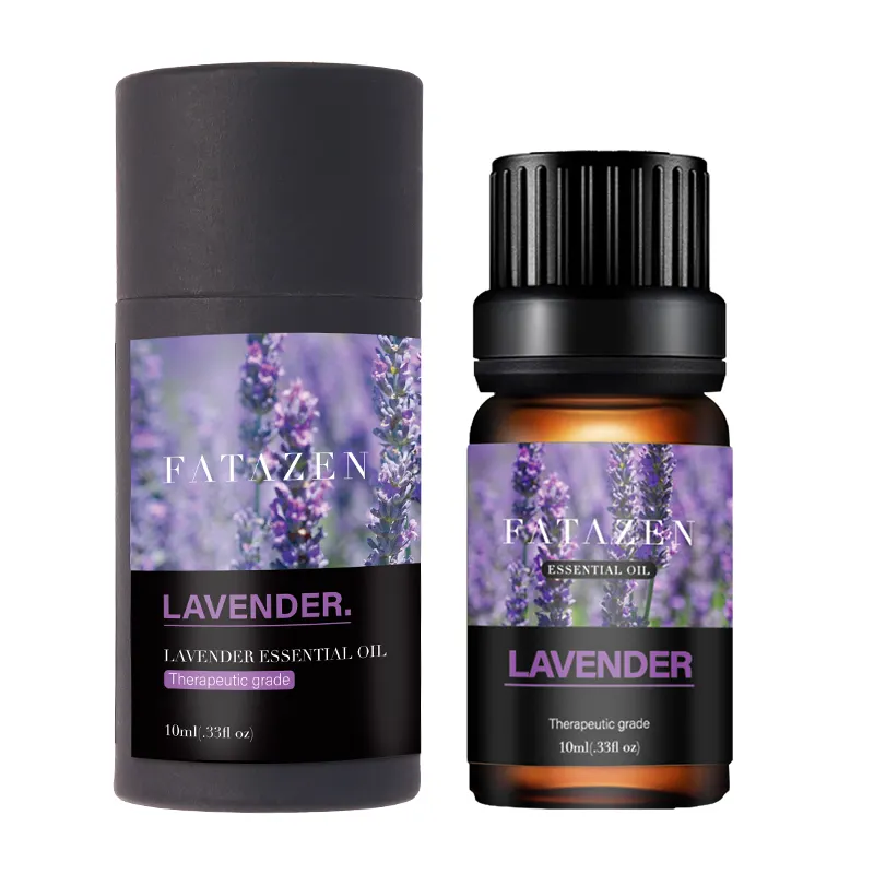 FATAZEN Private Label Körperpflege produkte Bio Vegan Hautpflege Ätherisches Öl reines natürliches Pflanzen-Lavendel-Körper massage öl