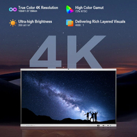 Pantalla Interactiva Inteligente con IA Android 4K de 75 Pulgadas, Pizarra Digital Táctil para Enseñanza en el Aula