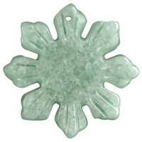 Pendentif en jadéite naturelle, jade solaire philippin, fleur, UNISEXE, cadeau pour femmes et hommes, certificat d'évaluation D366