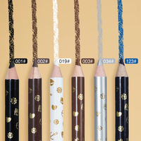 Menow P165 OEM \ ODM Marque privée Maquillage durable Imperméable à l'eau Anti-taches Allongé Silkworm Eyeliner Cosmetics Factory Personnalisé