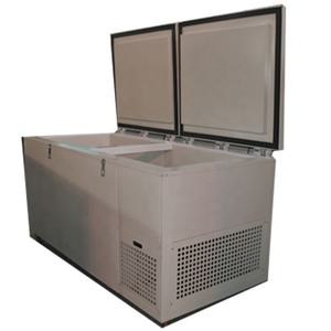 二重ヒンジ付きドア屋外チェストドロップアイスクーラーアイス収納チェストフリーザーインバーター - Product Image 2