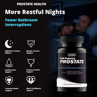 Capsules pour la santé de la prostate, complément de palmier nain pour la fréquence urinaire chez l'homme