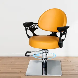 Modern popüler berber kuaför özel kesme şekillendirici sandalye profesyonel ucuz sandalye berber