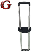 Accessoire de bagage confortable Guangdong valise télescopique pliable poignée de sac à roulettes poignées de bagage plates en plastique réglables