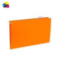 Carpeta de archivos colgante con gancho de forma plana de tamaño carta respetuosa con el medio ambiente de colores surtidos 25 uds por caja archivos de suspensión