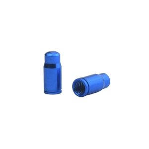 Bouchons de valve Presta universels en alliage d'aluminium multicolores style balle pour vélo de route et VTT - Product Image 3
