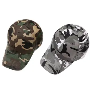 Factory Direct Custom Camouflage Hat With Embroidery Unisex Sports Hat For Outdoor Fishing Casual Wear Wholesale