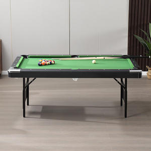 6 pieds 3 en 1 Pliable multi-jeux de snooker et billard avec <span class=keywords><strong>table</strong></span> de <span class=keywords><strong>ping</strong></span>-<span class=keywords><strong>pong</strong></span> <span class=keywords><strong>ping</strong></span>-<span class=keywords><strong>pong</strong></span> et haut à manger 3 en 1 <span class=keywords><strong>mini</strong></span> <span class=keywords><strong>table</strong></span> de billard - Product Image 6