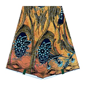 Tissu en Coton 100% Imprimé Batik Traditionnel du Guangdong, Motif Ethnique Africain, pour Literie et Textile de Maison – Grande Vente - Product Image 1