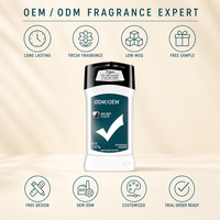 Déodorant en crème roll-on unisexe personnalisé à billes roulantes, anti-transpirant, hydratant et minéral pour rafraîchir les aisselles