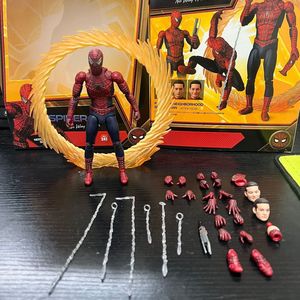 Nueva Figura de Acción de PVC de Spider-Man Mafex No.241, <span class=keywords><strong>Toby</strong></span> Maguire, Héroes Sin Regreso, Vecindario Amigable, Anime, 15 cm - Product Image 6