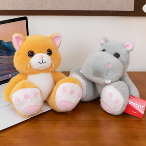 Jouets en <span class=keywords><strong>peluche</strong></span> <span class=keywords><strong>hippopotame</strong></span> à gros pieds très vendus sur TikTok, jouets en <span class=keywords><strong>peluche</strong></span> d'animaux mignons, jouets en <span class=keywords><strong>peluche</strong></span> <span class=keywords><strong>hippopotame</strong></span> pour enfants - Product Image 3