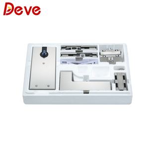 Deve, combinación moderna, venta, ajuste de parche, manija de puerta de vidrio, bisagra de piso, pivote, resorte de piso automático hidráulico para puerta de vidrio - Product Image 2