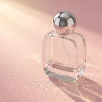 Bouteilles de parfum en verre de luxe en gros, fabriquées en Chine, 30 ml, 100 ml. Bouteilles pulvérisatrices portables réutilisables avec gravure personnalisable