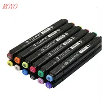 Маркеры Touchfive T5- 30 цветов, перманентные художественные тканевые ручки для творчества, для рисования